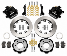 Wilwood 06-15 Civic Black Caliper Blank Rotor Rear Big Brake Kit